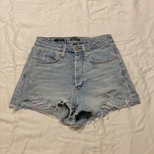 Blue Jean Shorts